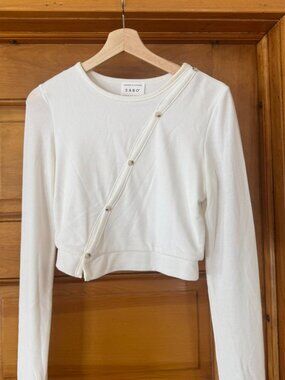 Sabo Skirt Women's White Crop-top